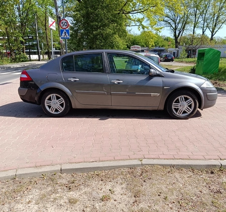 Renault Megane cena 3500 przebieg: 386000, rok produkcji 2004 z Warszawa małe 56